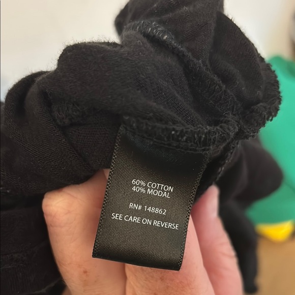 Torrid Size 1 Black Ruffled Short Sleeve Blouse - Picture 3 of 4